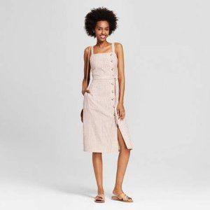 Le Kate Striped Midi Dress